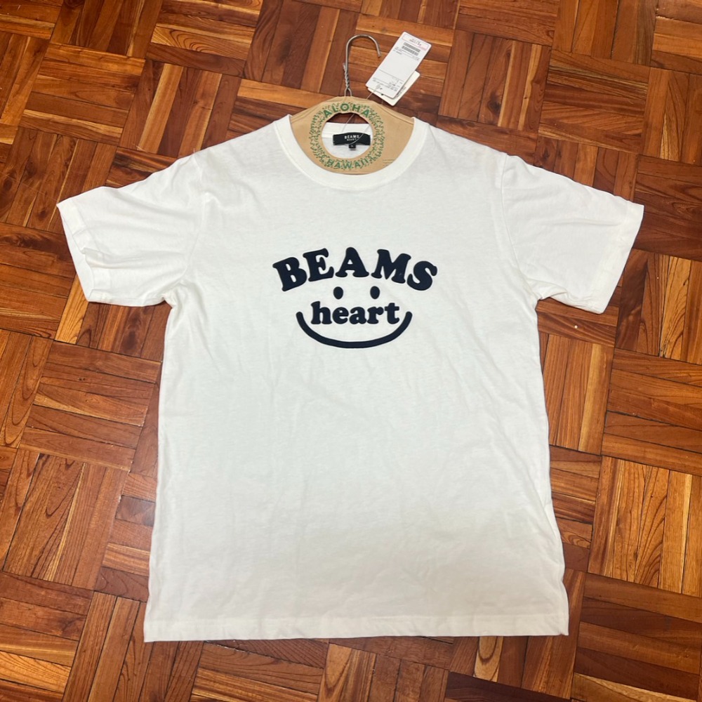 限時特價BEAMS HEART LOGO T 微笑Ｔ - 翔兒日本服飾雜貨代購