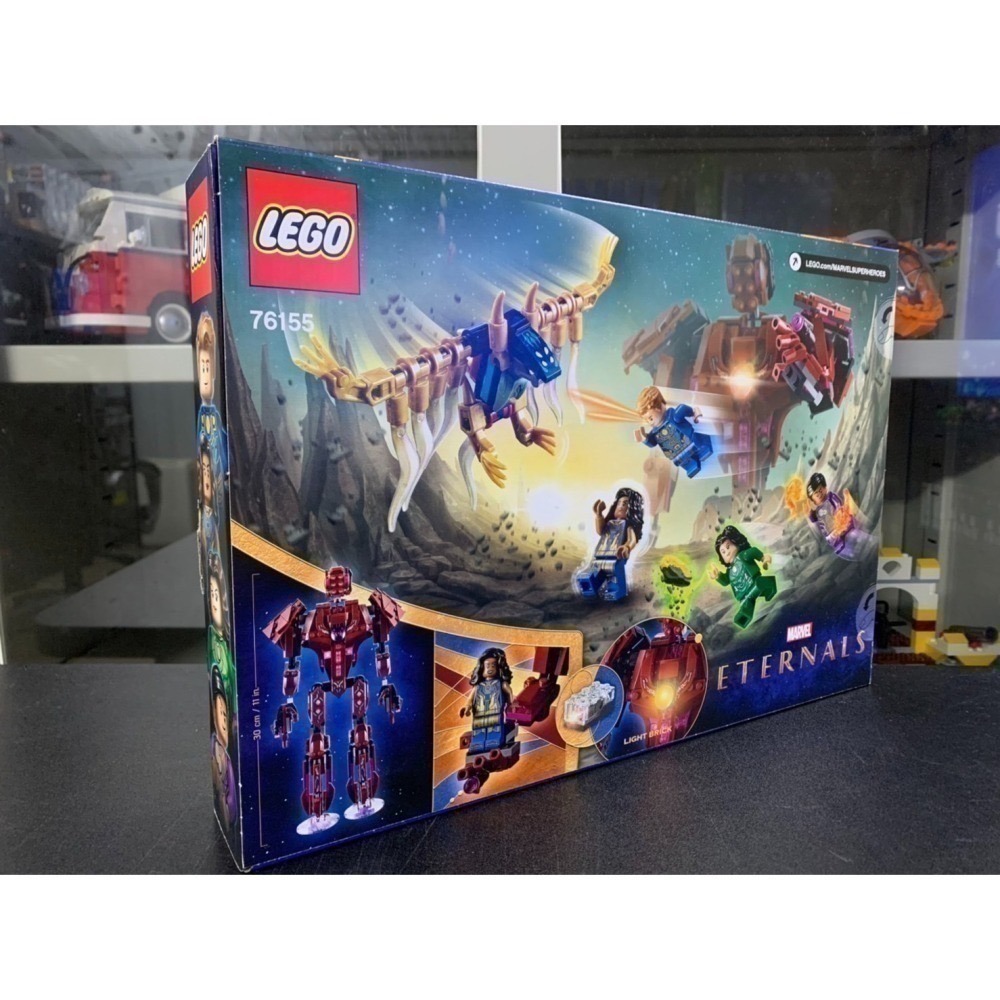 ★董仔樂高★ LEGO 76155 漫威 Marvel 永恆族在 Arishem 的籠罩下 全新現貨-細節圖2