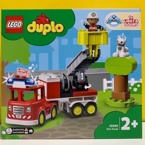 ★董仔樂高★ LEGO 10969 得寶 DUPLO 消防車 全新現貨