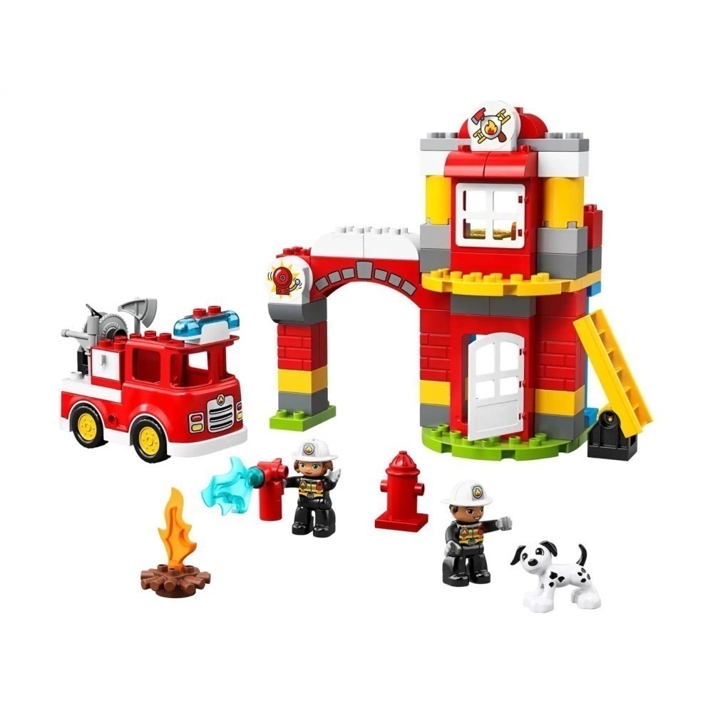 ★董仔樂高★ LEGO 10969 得寶 DUPLO 消防車 全新現貨-細節圖3