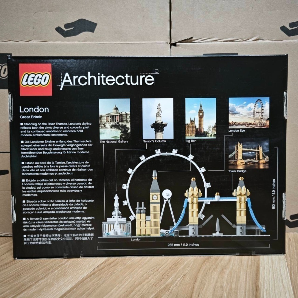 ★董仔樂高★ LEGO 21034 建築 Architecture 倫敦 全新現貨-細節圖2