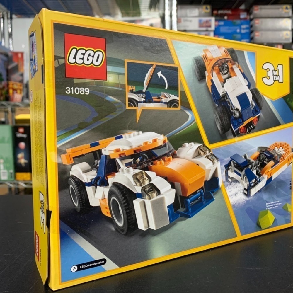 ★董仔樂高★ LEGO 31089 創意 CREATOR 日落賽車 全新現貨-細節圖2