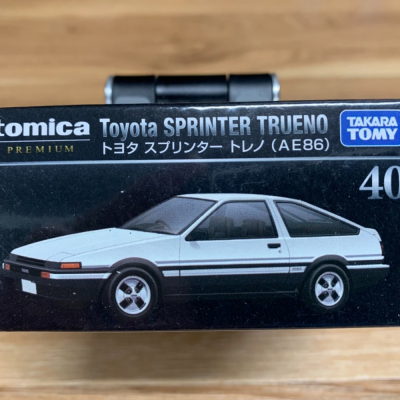 Tomica Premium 多美黑盒車 40 豐田 Toyota SPRINTER TRUENO (AE86)