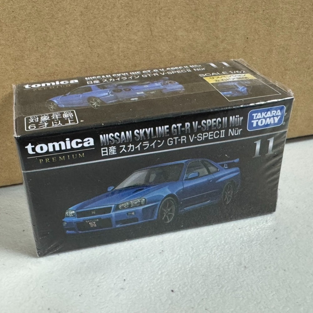 Tomica Premium 11 多美黑盒車 NISSAN SKYLINE GT-R-細節圖2