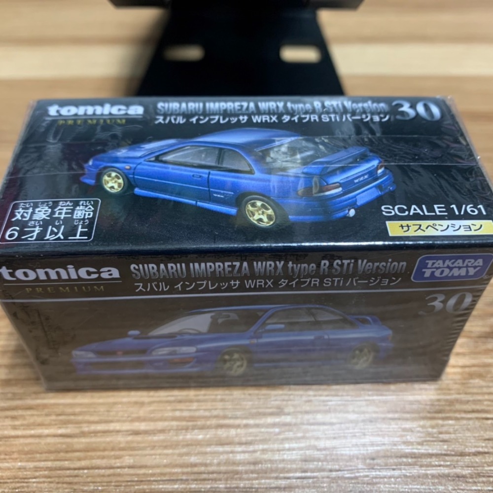 Tomica Premium 多美黑盒車 30 SUBARU IMPREZA WRX-細節圖2