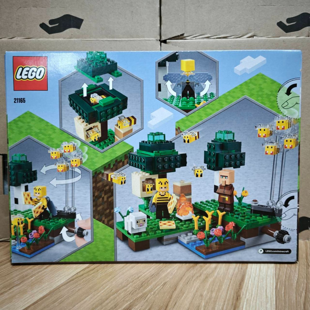 ★董仔樂高★ LEGO 21165 創世神 Minecraft 蜜蜂農場 全新現貨-細節圖2
