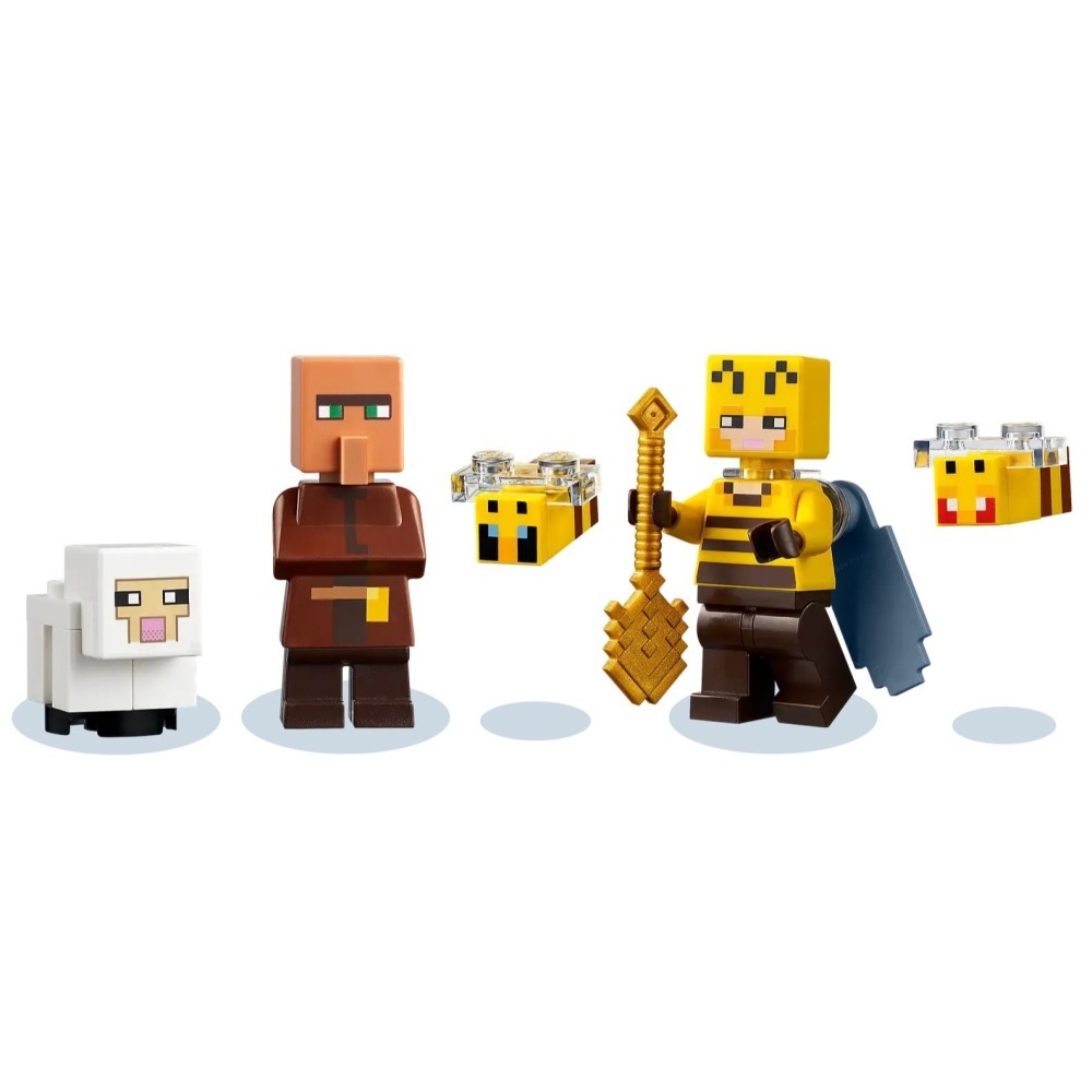 ★董仔樂高★ LEGO 21165 創世神 Minecraft 蜜蜂農場 全新現貨-細節圖4