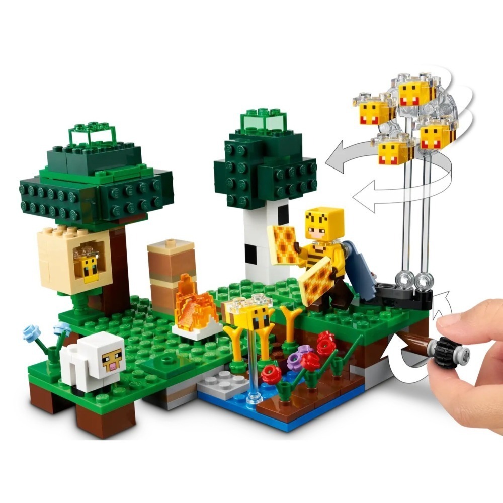 ★董仔樂高★ LEGO 21165 創世神 Minecraft 蜜蜂農場 全新現貨-細節圖9