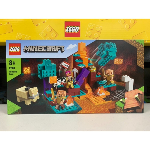 ★董仔樂高★ LEGO 21168 創世神 Minecraft 扭曲森林 全新現貨