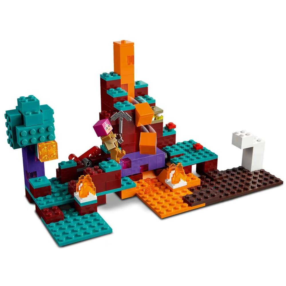 ★董仔樂高★ LEGO 21168 創世神 Minecraft 扭曲森林 全新現貨-細節圖6