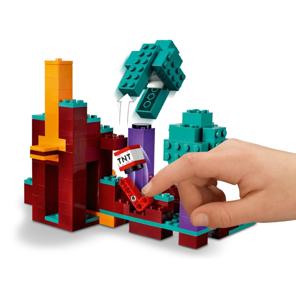 ★董仔樂高★ LEGO 21168 創世神 Minecraft 扭曲森林 全新現貨-細節圖9
