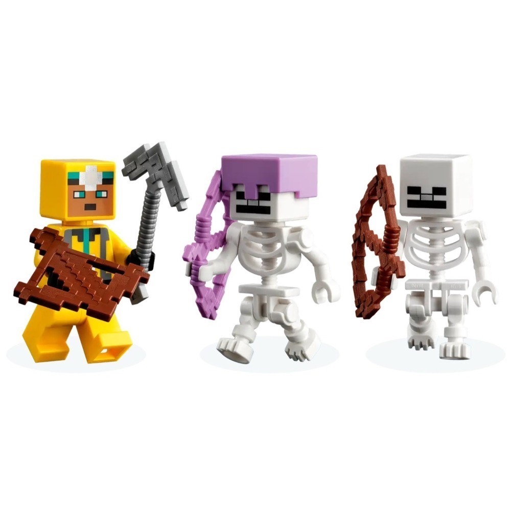★董仔樂高★ LEGO 21189 創世神 Minecraft 骷髏地牢 全新現貨-細節圖8