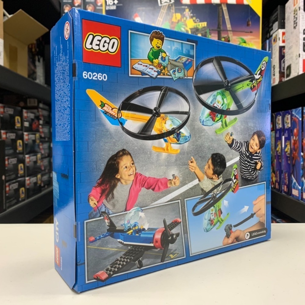 ★董仔樂高★ LEGO 60260 城市 CITY 空中競技飛行賽 全新現貨-細節圖2