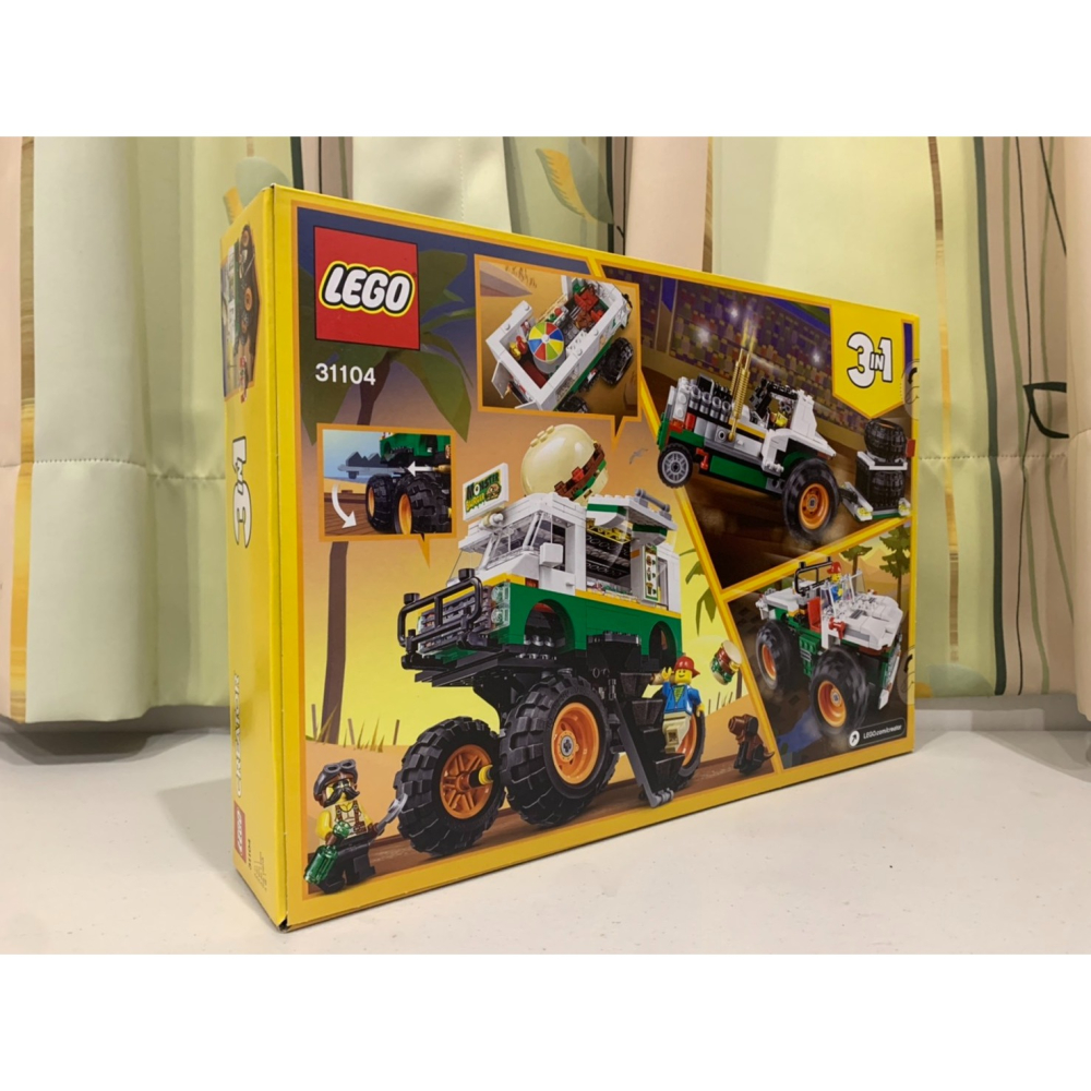 ★董仔樂高★ LEGO 31104 創意 CREATOR 怪獸漢堡卡車 全新現貨-細節圖2
