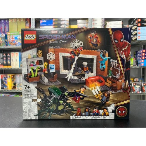 ★董仔樂高★ LEGO 76185 漫威 Marvel 聖殿工廠的蜘蛛俠 全新現貨
