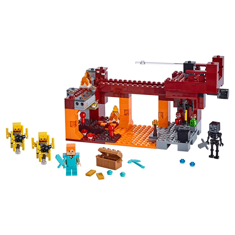 ★董仔樂高★ LEGO 21154 創世神 Minecraft 烈焰火橋 全新現貨-細節圖3
