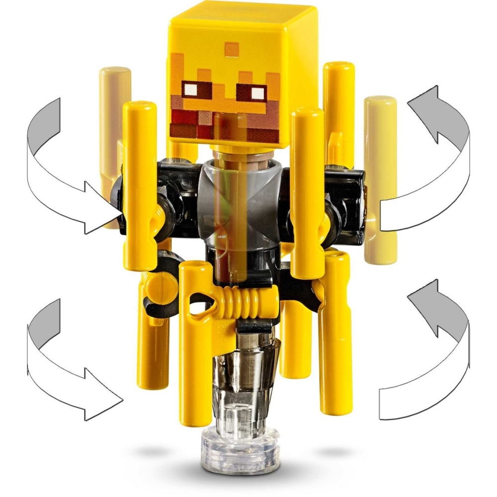 ★董仔樂高★ LEGO 21154 創世神 Minecraft 烈焰火橋 全新現貨-細節圖9