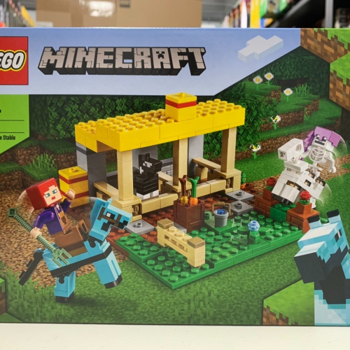 ★董仔樂高★ LEGO 21171 創世神 Minecraft 馬廄 全新現貨