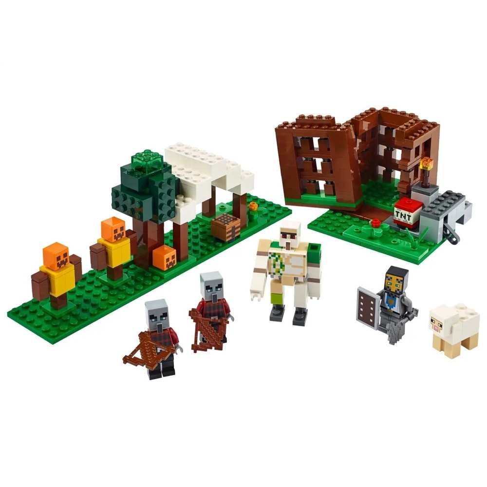 ★董仔樂高★ LEGO 21159 創世神 Minecraft 掠奪者前哨 全新現貨-細節圖3