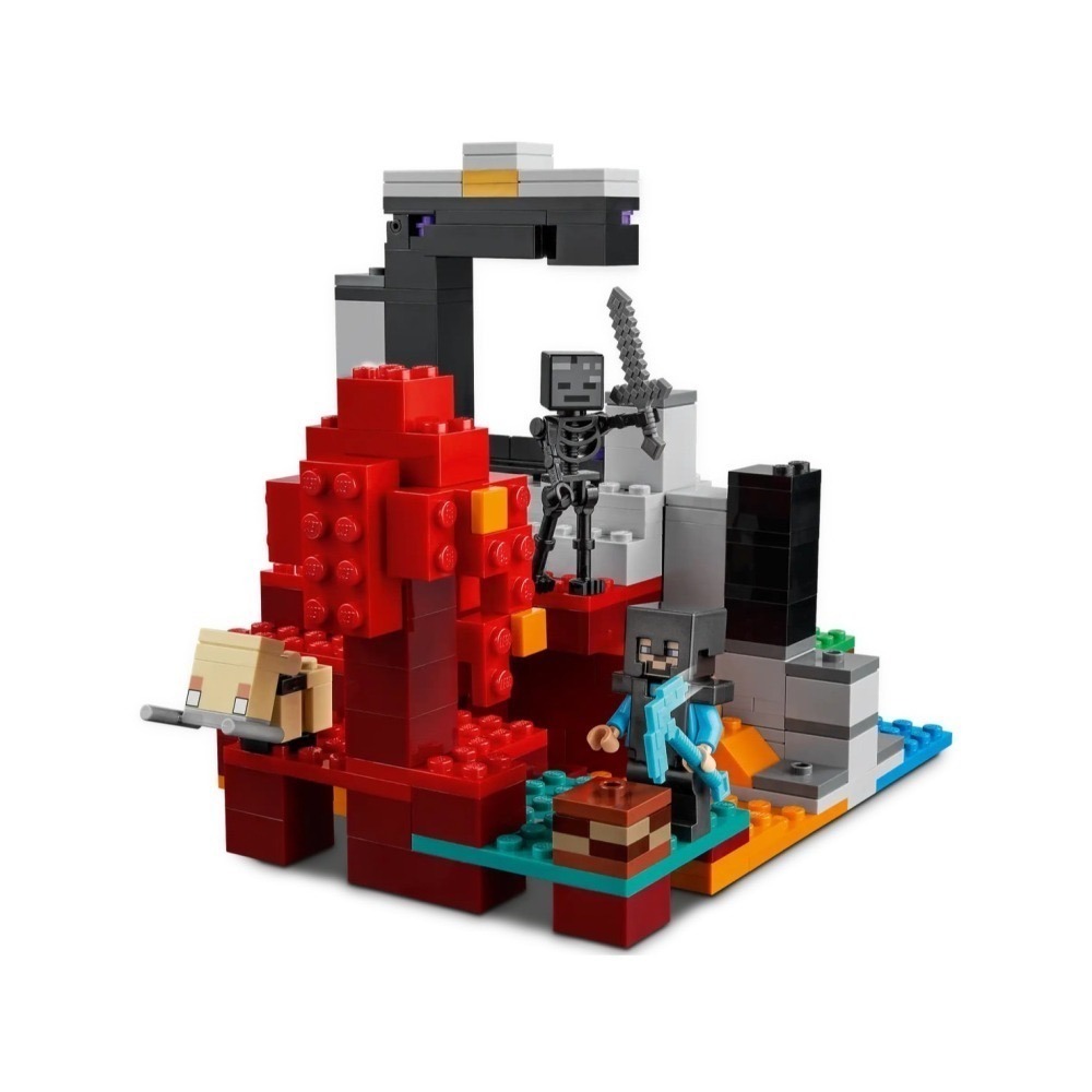 ★董仔樂高★ LEGO 21172 創世神 Minecraft 廢棄傳送門 全新現貨-細節圖8