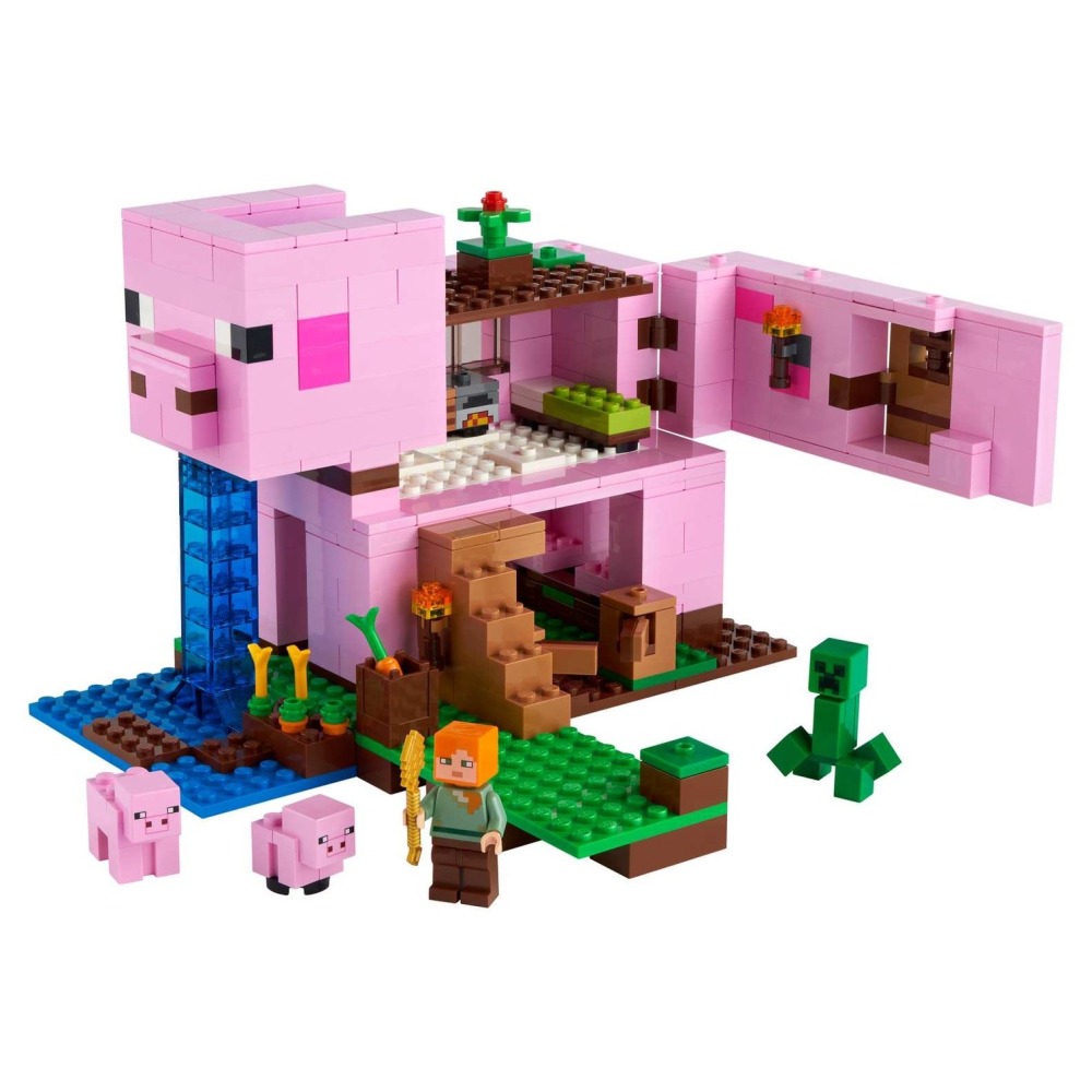 ★董仔樂高★ LEGO 21170 創世神 Minecraft 小豬屋 全新現貨-細節圖3