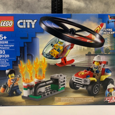 ★董仔樂高★ LEGO 60248 城市 CITY 消防直升機呼救 全新現貨