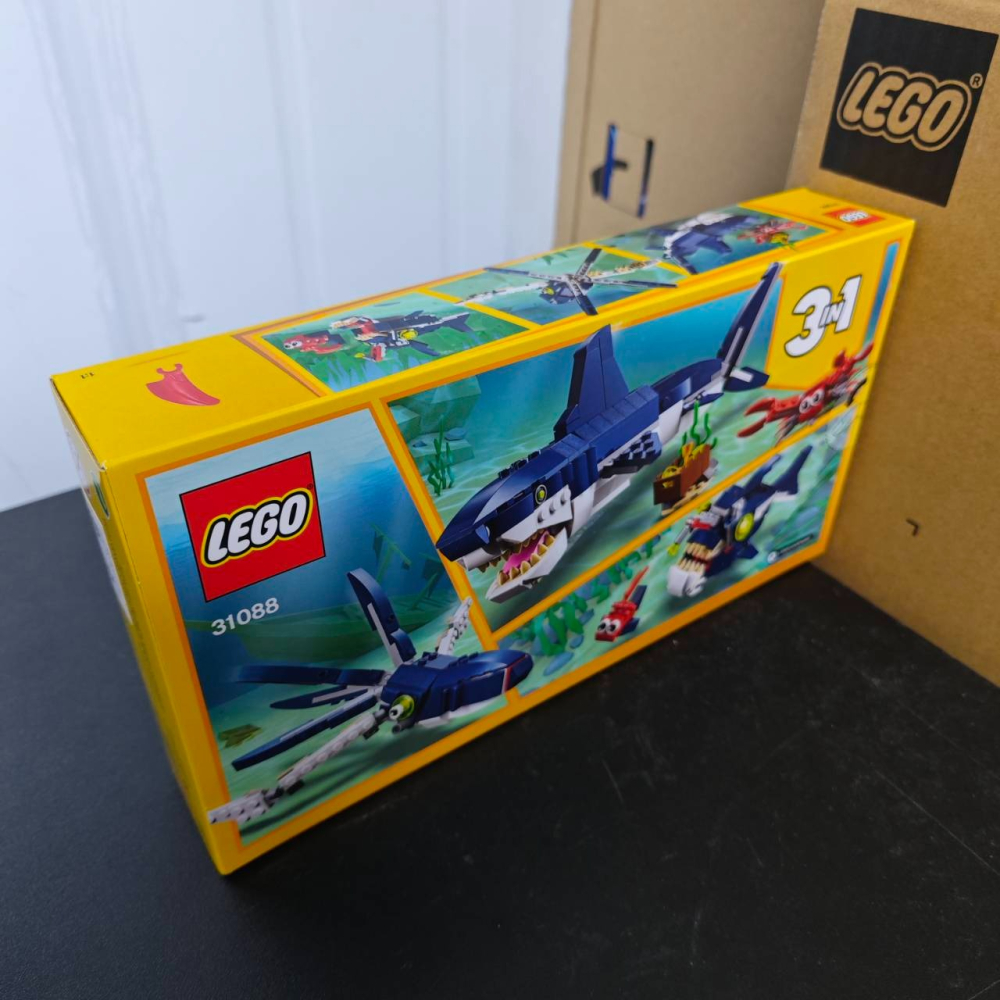 ★董仔樂高★ LEGO 31088 創意 CREATOR 深海生物 全新現貨-細節圖2