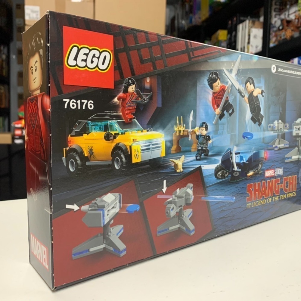 ★董仔樂高★ LEGO 76176 漫威 Marvel 逃離十環幫 全新現貨-細節圖2