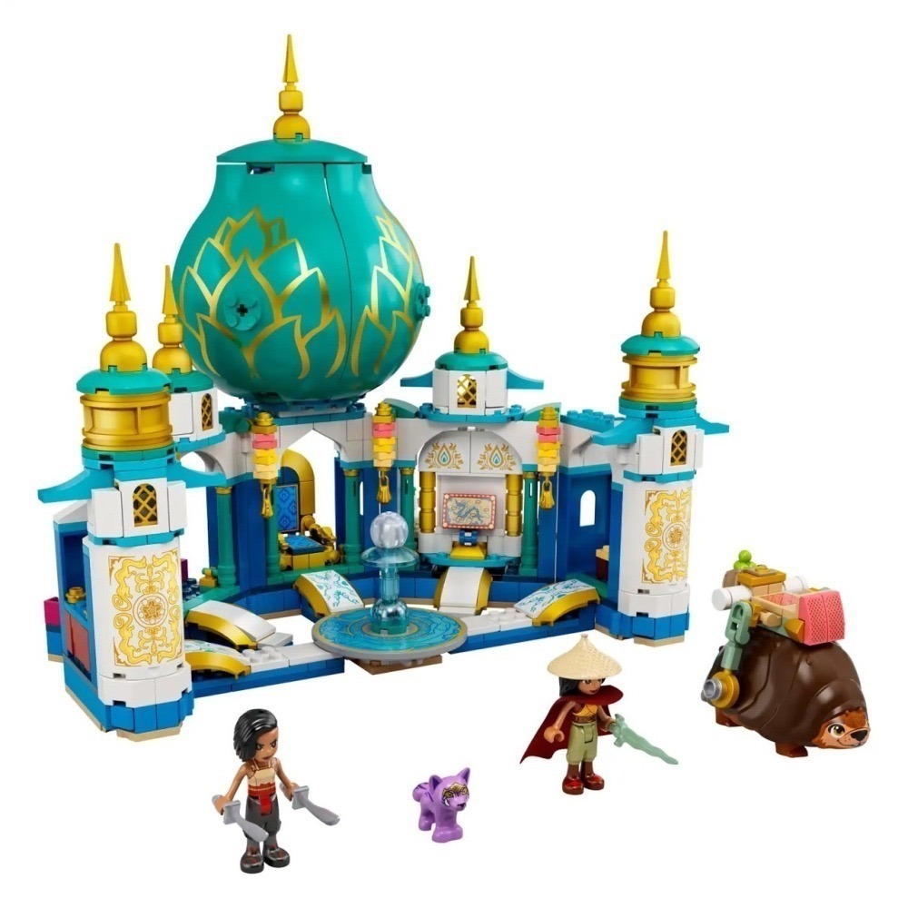 ★董仔樂高★ LEGO 43181 尋龍使者 DISNEY 拉雅皇宮 全新現貨-細節圖4