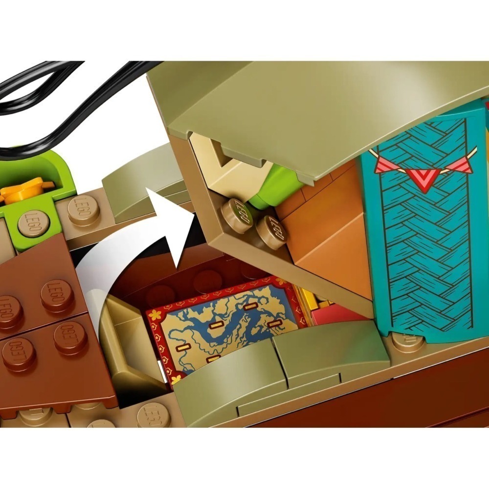 ★董仔樂高★ LEGO 43185 尋龍使者 DISNEY 拉雅布恩船 全新現貨-細節圖10
