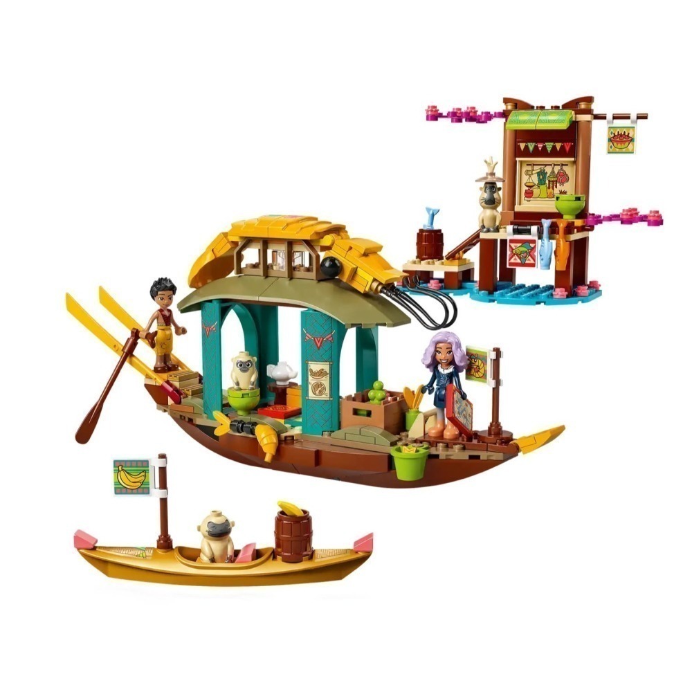 ★董仔樂高★ LEGO 43185 尋龍使者 DISNEY 拉雅布恩船 全新現貨-細節圖3