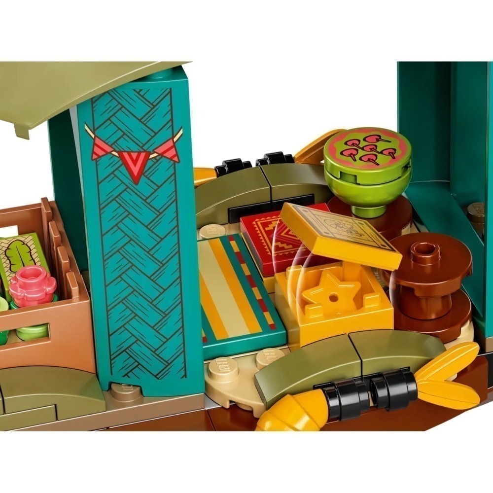 ★董仔樂高★ LEGO 43185 尋龍使者 DISNEY 拉雅布恩船 全新現貨-細節圖5