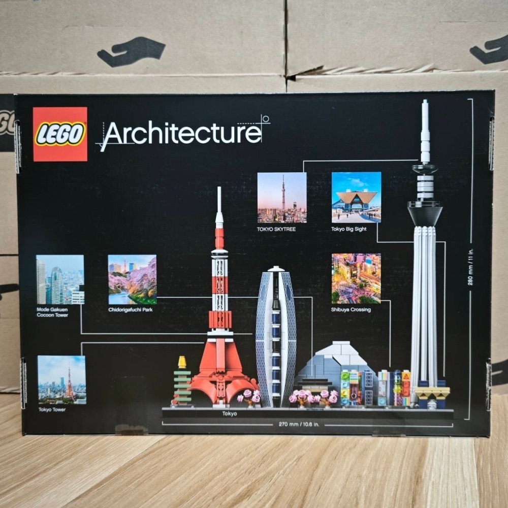 ★董仔樂高★ LEGO 21051 建築 Architecture 東京 全新現貨-細節圖2