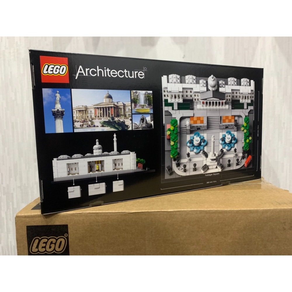 ★董仔樂高★ LEGO 21045 特拉法加廣場 Architecture 全新現貨-細節圖2