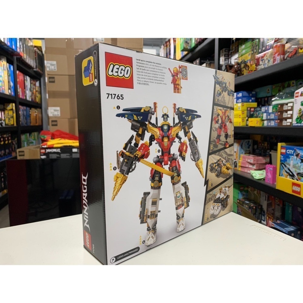 ★董仔樂高★ LEGO 71765 忍者 NINJAGO 忍者終極合體機械人 全新現貨-細節圖2