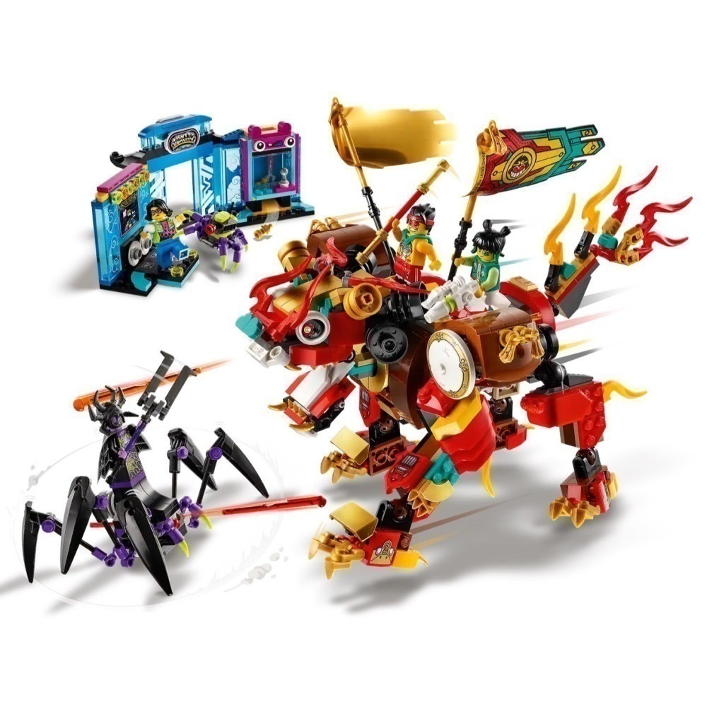 ★董仔樂高★ LEGO 80021 悟空小俠 Monkie Kid 黃金神獸 全新現貨-細節圖4