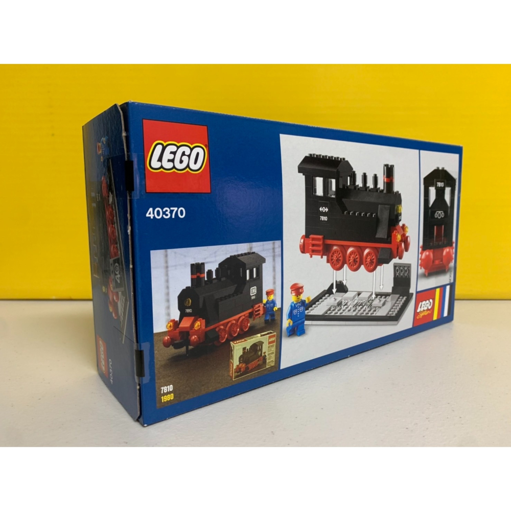 ★董仔樂高★ LEGO 40370 Train 40th 蒸汽火車40週年 全新現貨-細節圖2