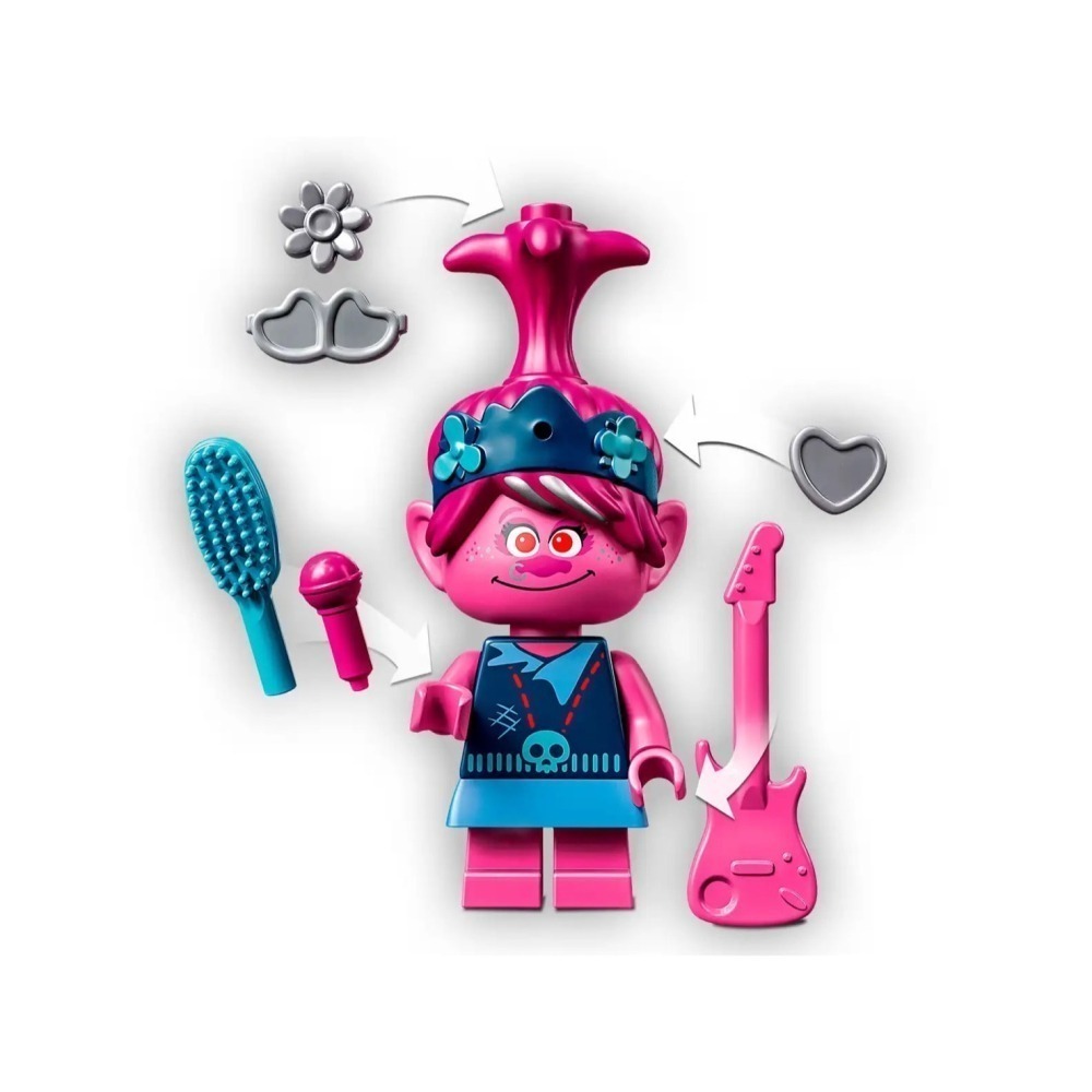 ★董仔樂高★ LEGO 41254 魔法精靈 Trolls 火山搖滾演唱會 全新現貨-細節圖9