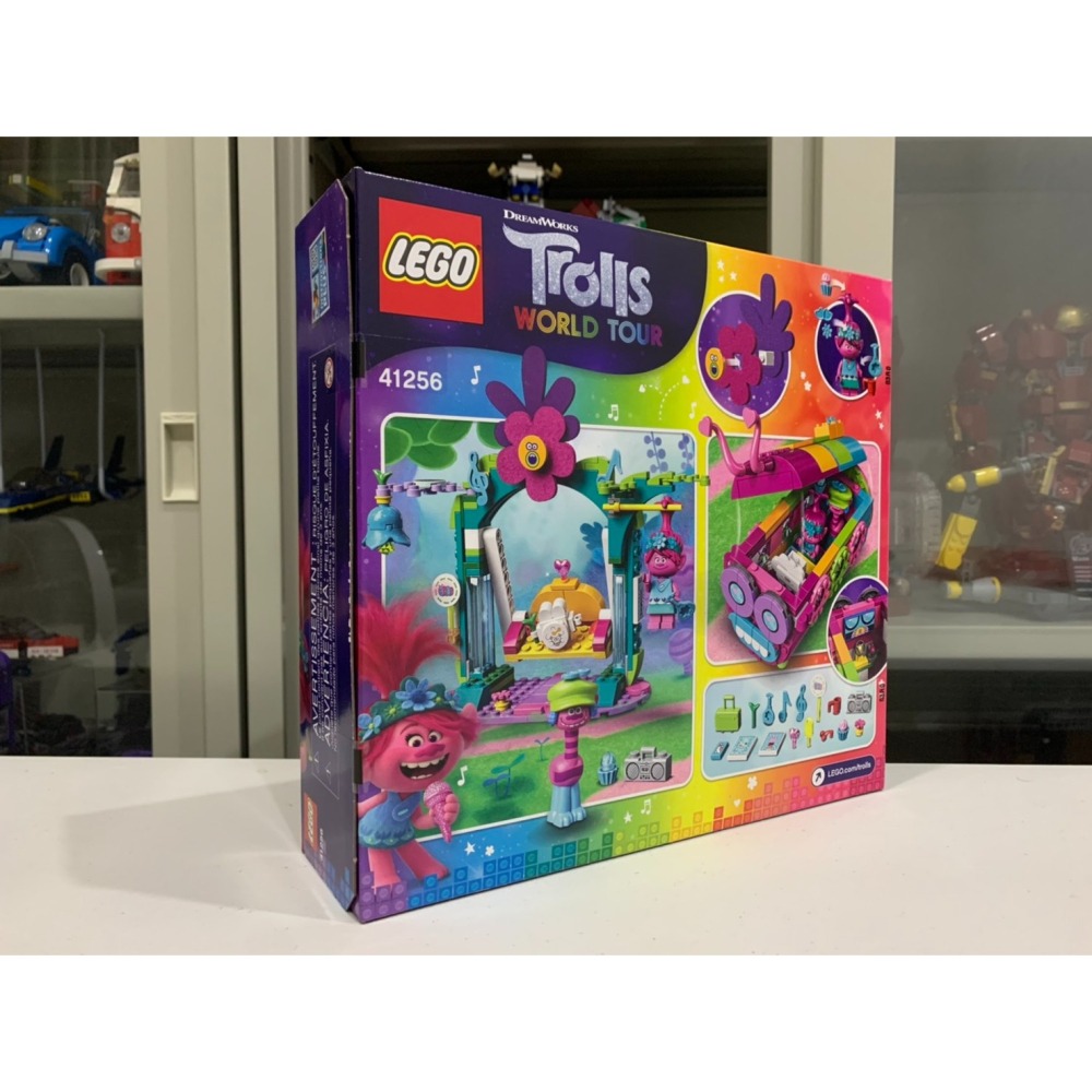 ★董仔樂高★ LEGO 41256 魔法精靈 Trolls 彩虹毛毛蟲車 全新現貨-細節圖2