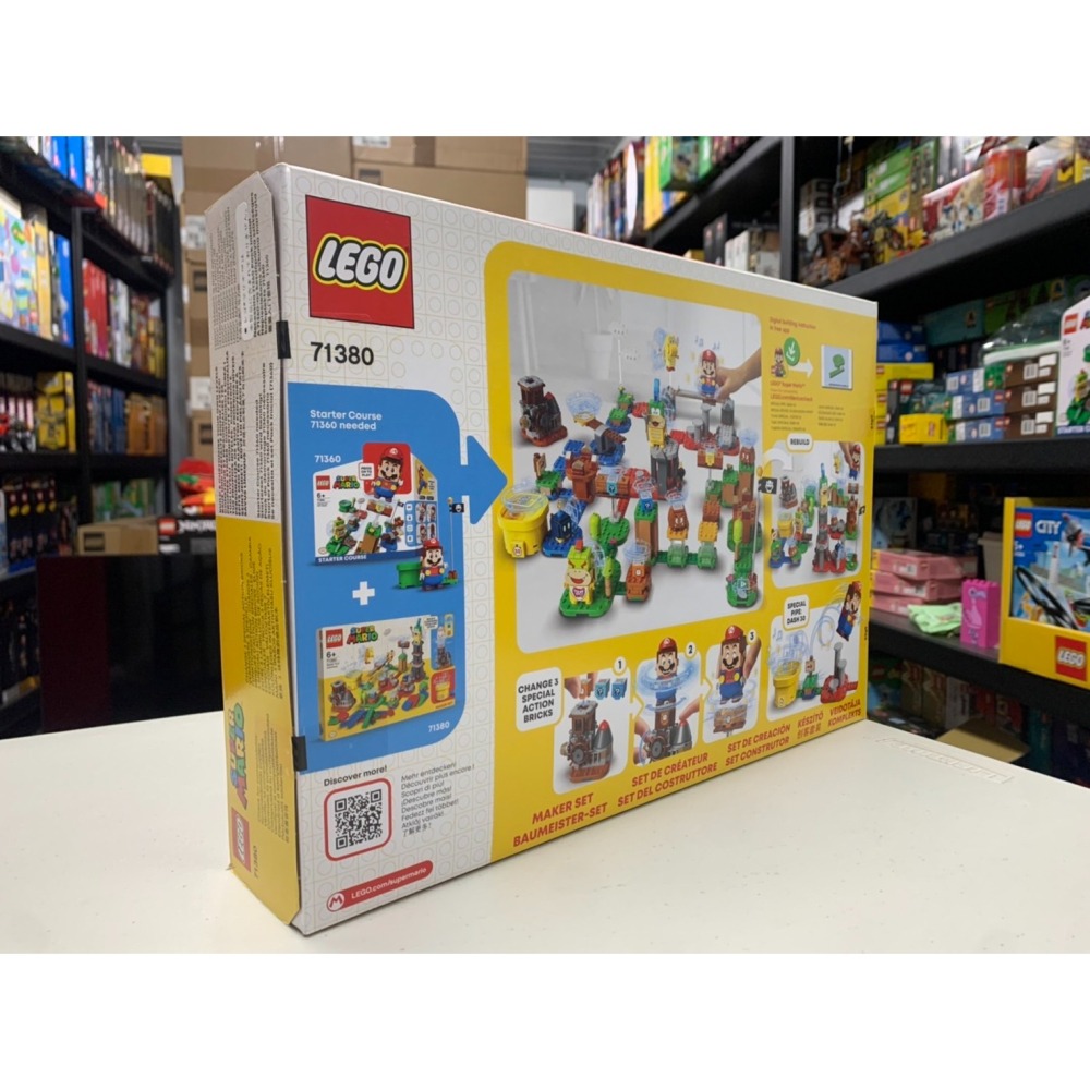 ★董仔樂高★ LEGO 71380 瑪利歐 Super Mario 瑪利歐冒險擴充組 全新現貨-細節圖2