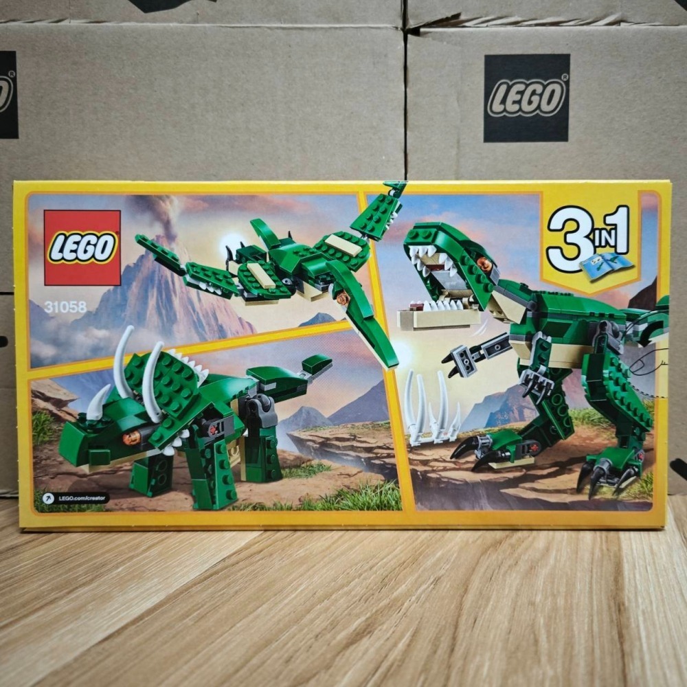 ★董仔樂高★ LEGO 31058 創意 CREATOR 巨型恐龍 全新現貨-細節圖2