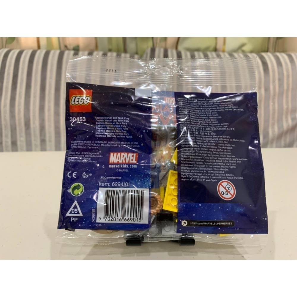 ★董仔樂高★ LEGO 30453 漫威 Marvel polybag 驚奇隊長 尼克福瑞 全新現貨-細節圖2