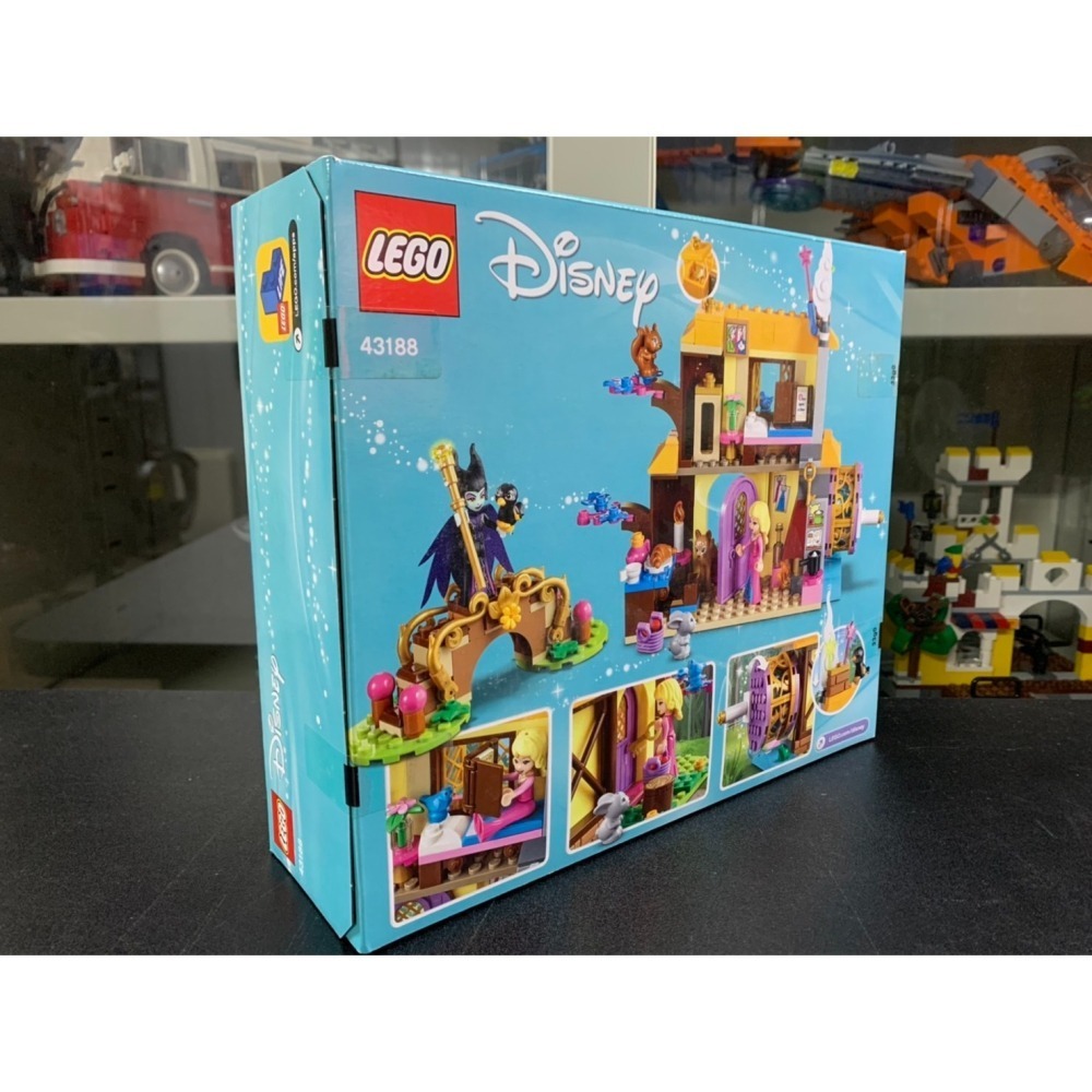 ★董仔樂高★ LEGO 43188 迪士尼 DISNEY 奧蘿拉的森林小屋 全新現貨-細節圖2