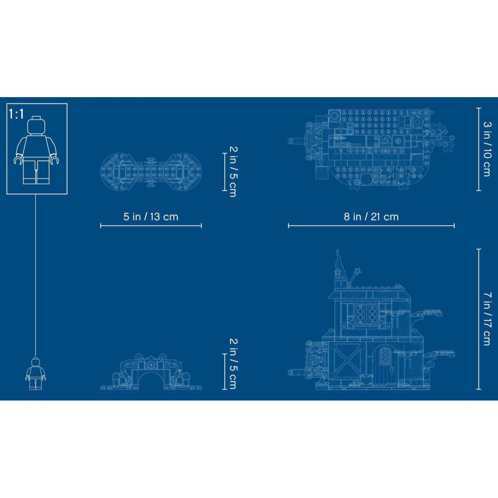 ★董仔樂高★ LEGO 43188 迪士尼 DISNEY 奧蘿拉的森林小屋 全新現貨-細節圖10