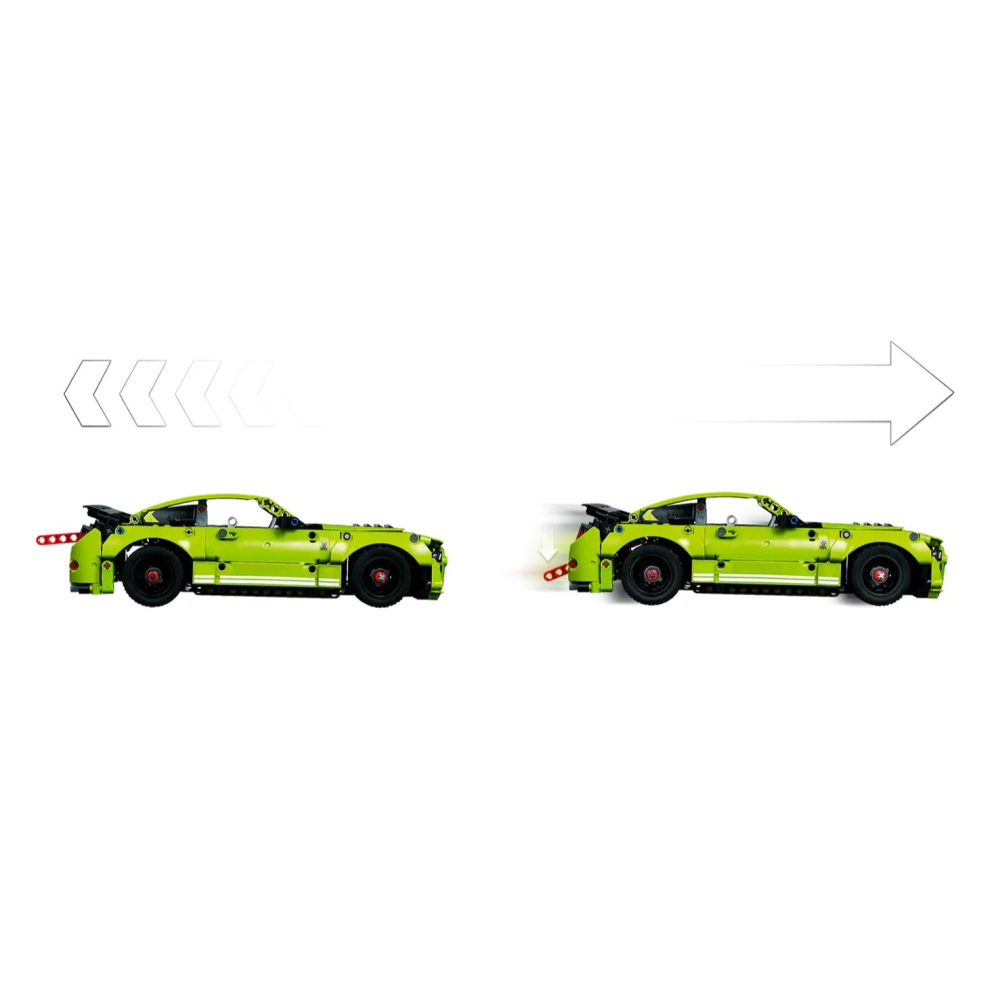 ★董仔樂高★ LEGO 42138 科技 TECHNIC 福特 Mustang GT500 迴力車 全新現貨-細節圖7