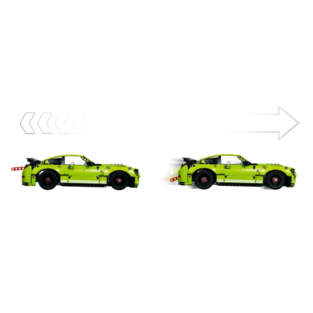 ★董仔樂高★ LEGO 42138 科技 TECHNIC 福特 Mustang GT500 迴力車 全新現貨-細節圖7