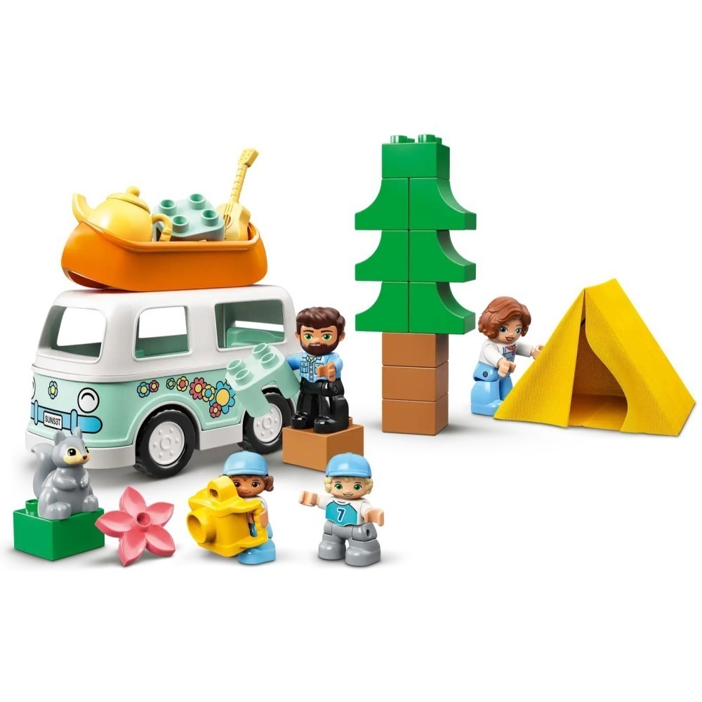 ★董仔樂高★ LEGO 10946 得寶 DUPLO 家庭號冒險露營車 全新現貨-細節圖11
