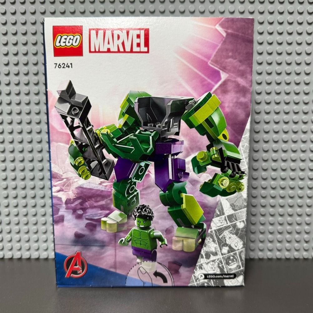 ★董仔樂高★ LEGO 76241 漫威 Marvel 浩克機甲 全新現貨-細節圖2