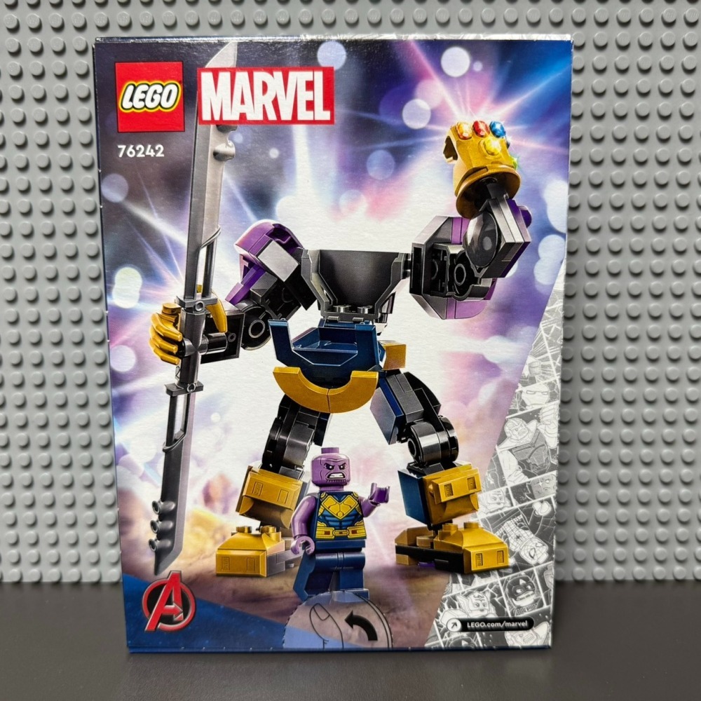 ★董仔樂高★ LEGO 76242 漫威 Marvel 薩諾斯機甲 全新現貨-細節圖2