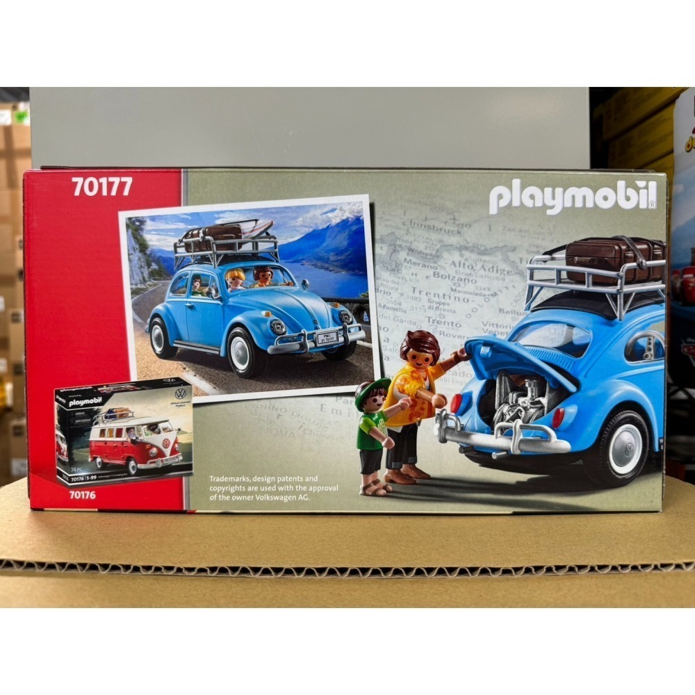 摩比 Playmobil 70177 Volkswagen Beetle 福斯金龜車 全新現貨-細節圖2